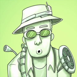 Profile picture of Man Painted Silver